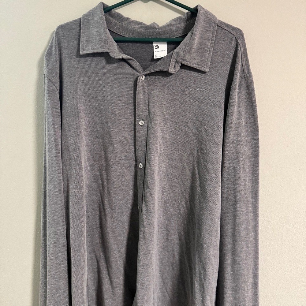 #16 Grey Mens Dress Shirt - Picture 1 of 3
